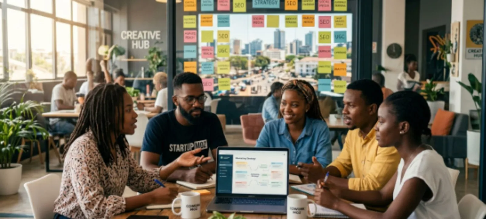 Marketing Digital com Baixo Orçamento: Como Startups Africanas Crescem com Menos de $500 por Mês